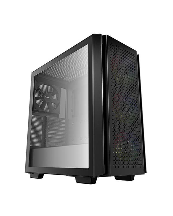 Deepcool | MIDTE TÅRN CASE | CG540 | Sidevindue | Sort | Mid-Tower | Strømforsyning inkluderet Nej | ATX PS2 Sort
