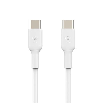 Belkin | USB-C kabel | Mand | 24 pin USB-C | Mand | Hvid | 24 pin USB-C | 2 m