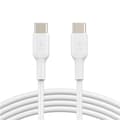 Miniatyrbillede 1 af 5: Belkin | USB-C kabel | Mand | 24 pin USB-C | Mand | Hvid | 24 pin USB-C | 2 m