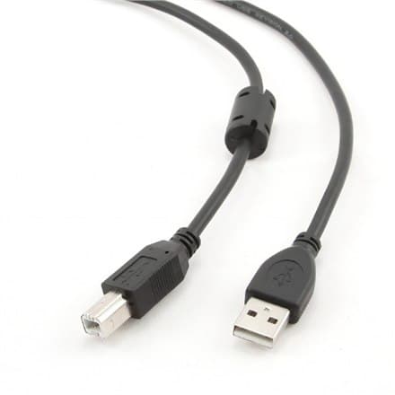 Cablexpert USB 2.0 skrivarkabel, 1,5 m