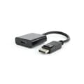 Miniatyrbild 2 av 2: Cablexpert videoadapter | 19-stifts HDMI typ A | Kvinna | 20-stifts DisplayPort | Man | Svart | 0,1 m