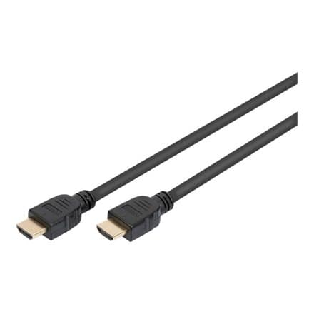 Digitus | Mand | 19 ben HDMI Type A | Mand | 19 ben HDMI Type A | 1 m | Sort
