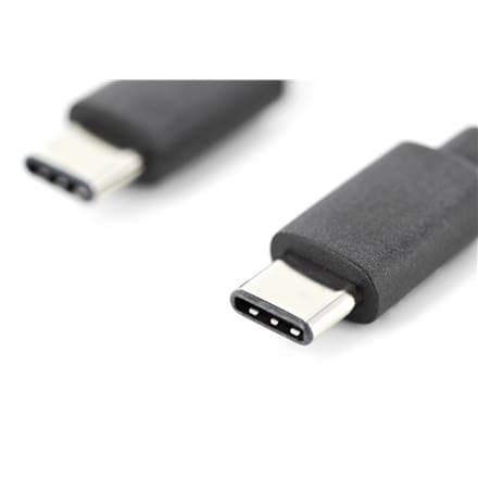Digitus | USB-C-kabel | Man | 24-stifts USB-C | Man | Svart | 24-stifts USB-C | 3 m