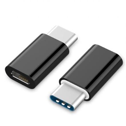 Kvinna | 5-stift Micro-USB Typ B | Man | 24-stifts USB-C | Svart