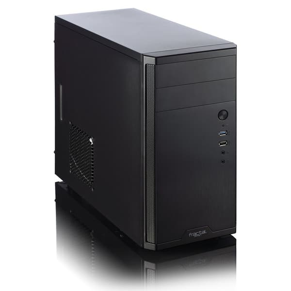 Fractal Design | CORE 1100 | Musta | Micro ATX | Mukana virtalähde nro | ATX-virtalähteet, jopa 185 mm, jos tyypillinen pituus on optinen dr