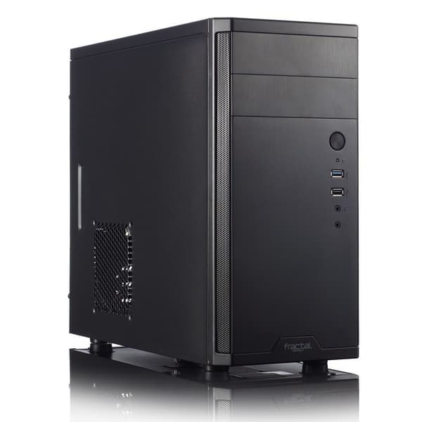 Fractal Design | CORE 1100 | Musta | Micro ATX | Mukana virtalähde nro | ATX-virtalähteet, jopa 185 mm, jos tyypillinen pituus on optinen dr