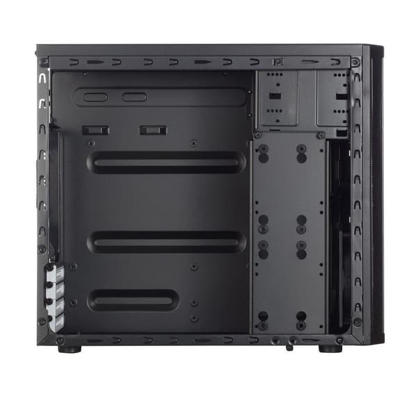 Fractal Design | CORE 1100 | Musta | Micro ATX | Mukana virtalähde nro | ATX-virtalähteet, jopa 185 mm, jos tyypillinen pituus on optinen dr