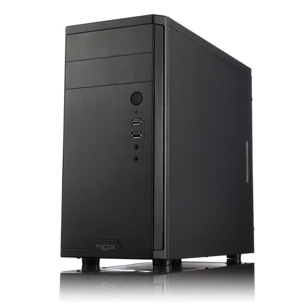 Fractal Design | CORE 1100 | Musta | Micro ATX | Mukana virtalähde nro | ATX-virtalähteet, jopa 185 mm, jos tyypillinen pituus on optinen dr