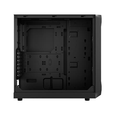 Fraktal design | Fokus 2 | Sidevindue | Sort TG Clear Tint | Midi Tower | Strømforsyning inkluderet Nej | ATX
