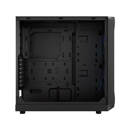 Fraktal design | Fokus 2 | Sidevindue | RGB Black TG Clear Tint | Midi Tower | Strømforsyning inkluderet Nej | ATX