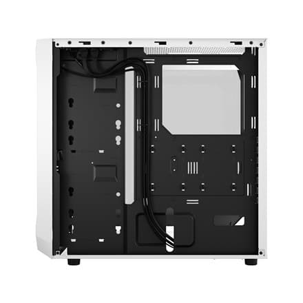 Fraktal design | Fokus 2 | Sidevindue | RGB White TG Clear Tint | Midi Tower | Strømforsyning inkluderet Nej | ATX
