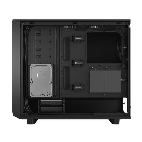 Fractal Design | Meshify 2 | Svart fast | Strömförsörjning ingår | ATX