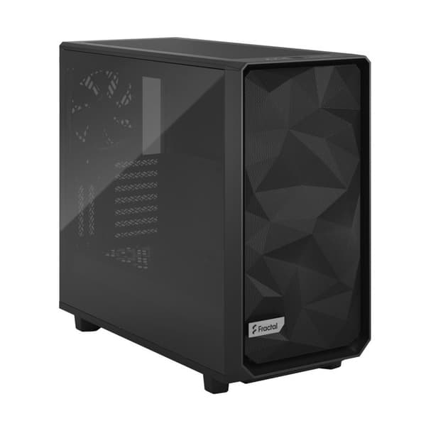 Fractal Design | Meshify 2 ljushärdat glas | Svart | Strömförsörjning ingår | ATX