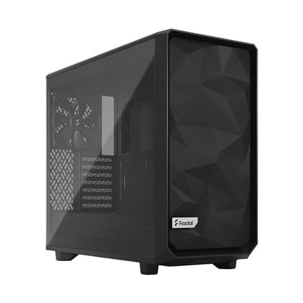Fraktal design | Meshify 2 Lite | TG Lys Tint | Sidevindue | Sort | E-ATX | Strømforsyning inkluderet Nej | ATX