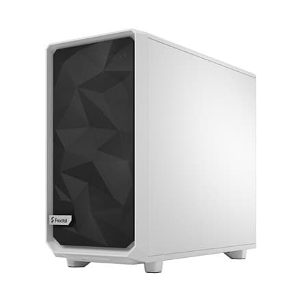 Fraktal design | Meshify 2 Lite TG Clear | Sidevindue | Hvid | E-ATX | Strømforsyning inkluderet Nej | ATX