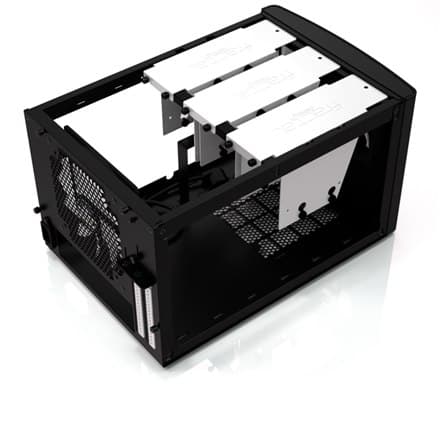 Fraktal design | NODE 304 | 2 - USB 3.0 (intern 3.0 til 2.0 adapter inkluderet) 1 - 3,5 mm lydindgang (mikrofon) 1 - 3,5 mm lydudgang