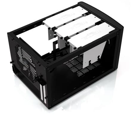 Fraktal design | NODE 304 | 2 - USB 3.0 (intern 3.0 til 2.0 adapter inkluderet) 1 - 3,5 mm lydindgang (mikrofon) 1 - 3,5 mm lydudgang