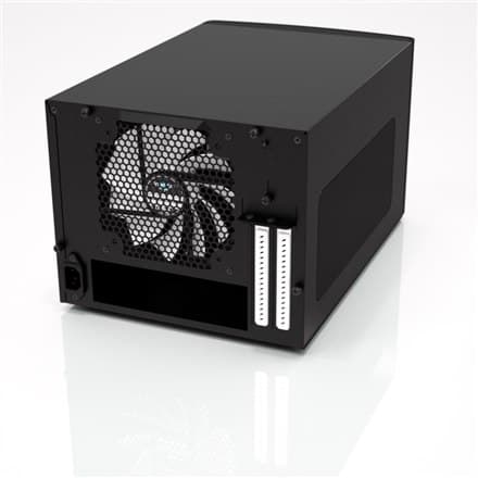 Fraktal design | NODE 304 | 2 - USB 3.0 (intern 3.0 til 2.0 adapter inkluderet) 1 - 3,5 mm lydindgang (mikrofon) 1 - 3,5 mm lydudgang Sort