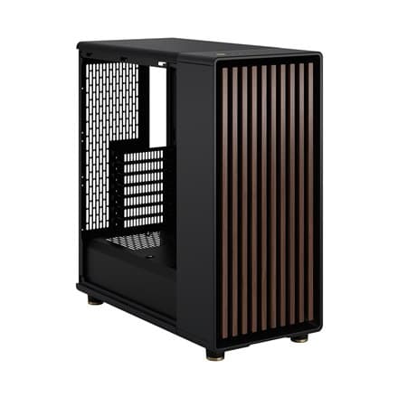Fraktal design | Nord | Charcoal Black TG Mørk nuance | Strømforsyning inkluderet Nej | ATX