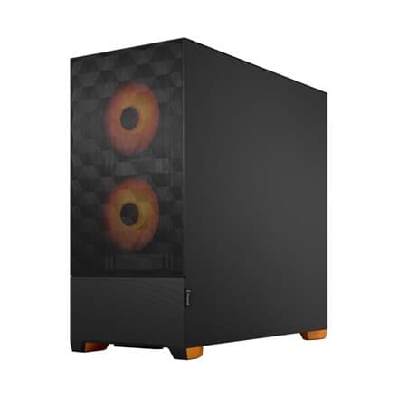 Fractal Design | Pop Air RGB | Sivuikkuna | Oranssi Core TG kirkas sävy | ATX, mATX, Mini ITX | Mukana virtalähde nro | ATX