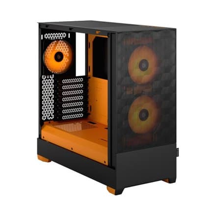 Fractal Design | Pop Air RGB | Sivuikkuna | Oranssi Core TG kirkas sävy | ATX, mATX, Mini ITX | Mukana virtalähde nro | ATX