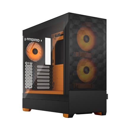Fractal Design | Pop Air RGB | Sivuikkuna | Oranssi Core TG kirkas sävy | ATX, mATX, Mini ITX | Mukana virtalähde nro | ATX
