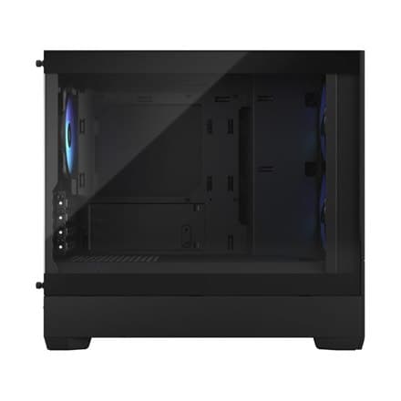 Fraktal design | Pop Mini Air RGB | Sidevindue | Sort TG Clear Tint | mATX, Mini ITX | Strømforsyning inkluderet Nej | ATX