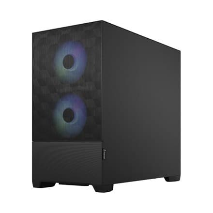 Fraktal design | Pop Mini Air RGB | Sidevindue | Sort TG Clear Tint | mATX, Mini ITX | Strømforsyning inkluderet Nej | ATX
