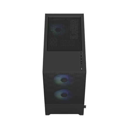 Fraktal design | Pop Mini Air RGB | Sidevindue | Sort TG Clear Tint | mATX, Mini ITX | Strømforsyning inkluderet Nej | ATX