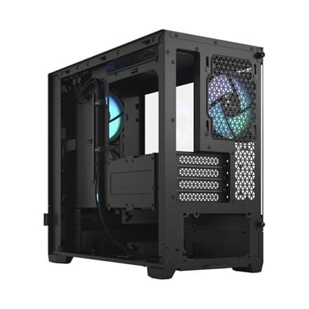Fraktal design | Pop Mini Air RGB | Sidevindue | Sort TG Clear Tint | mATX, Mini ITX | Strømforsyning inkluderet Nej | ATX