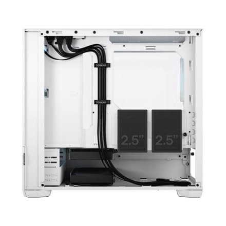 Fraktal design | Pop Mini Air RGB | Sidevindue | Hvid TG Clear Tint | mATX, Mini ITX | Strømforsyning inkluderet Nej | ATX