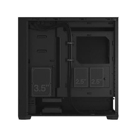 Fractal Design | Pop XL | Sidofönster | Svart fast | E-ATX upp till 280 mm, ATX, mATX, Mini ITX | Strömförsörjning ingår Nej | ATX