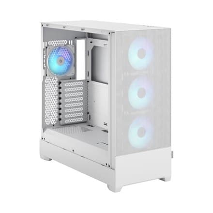 Fractal Design | Pop XL Air RGB | Sivuikkuna | Valkoinen TG kirkas sävy | E-ATX 280 mm asti, ATX, mATX, Mini ITX | Virtalähde sisään