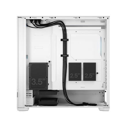 Fractal Design | Pop XL Air RGB | Sivuikkuna | Valkoinen TG kirkas sävy | E-ATX 280 mm asti, ATX, mATX, Mini ITX | Virtalähde sisään