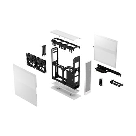 Fraktal design | Ridge | FD-C-RID1N-12 | Sort | Mini ITX | Strømforsyning inkluderet Nej | SFX, SFX-L