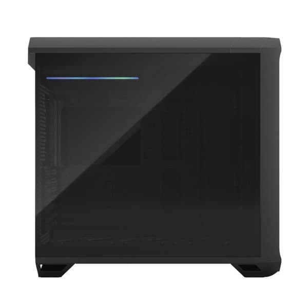 Fraktal design | Torrent Compact TG Dark Tint | Sidevindue | Sort | Strømforsyning inkluderet | ATX