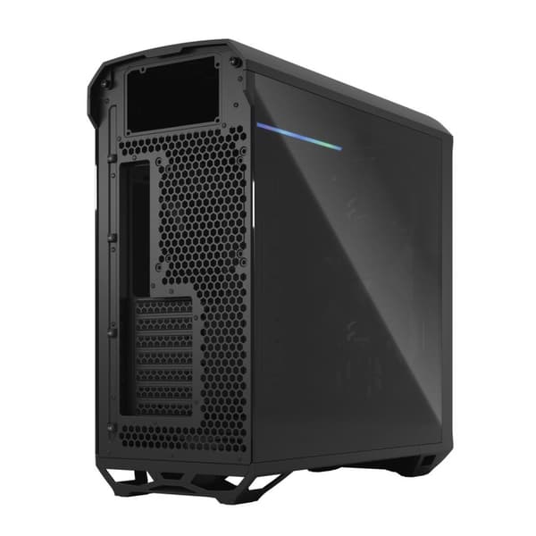 Fraktal design | Torrent Compact TG Dark Tint | Sidevindue | Sort | Strømforsyning inkluderet | ATX