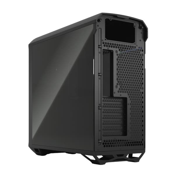 Fraktal design | Torrent Compact TG Dark Tint | Sidevindue | Sort | Strømforsyning inkluderet | ATX