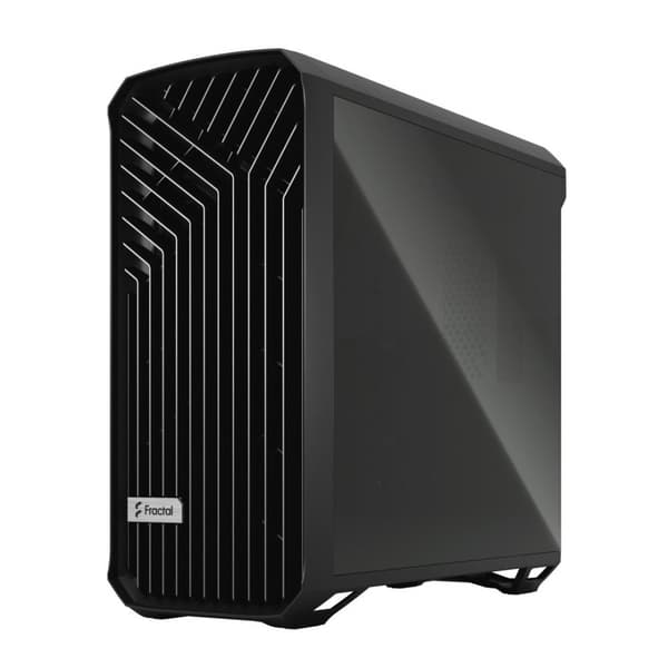 Fraktal design | Torrent Compact TG Dark Tint | Sidevindue | Sort | Strømforsyning inkluderet | ATX