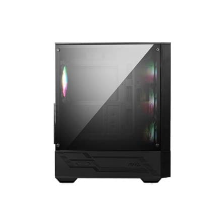MSI | PC-fodral | MAG FORGE 112R | Sidofönster | Svart | Mid-Tower | Strömförsörjning ingår Nej | ATX