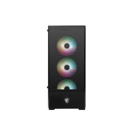 MSI | PC-fodral | MAG FORGE 112R | Sidofönster | Svart | Mid-Tower | Strömförsörjning ingår Nej | ATX