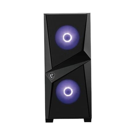 MSI MAG FORGE 100M PC-kotelo, Mid-Tower, USB 3.2, musta MSI | MAG FORGE 100M | Musta | ATX | Mukana virtalähde nro