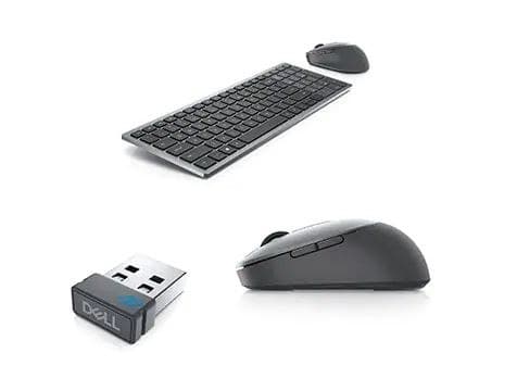 Trådløs mus/tastaturmodtager | USB | RF 2,4 GHz | Grå