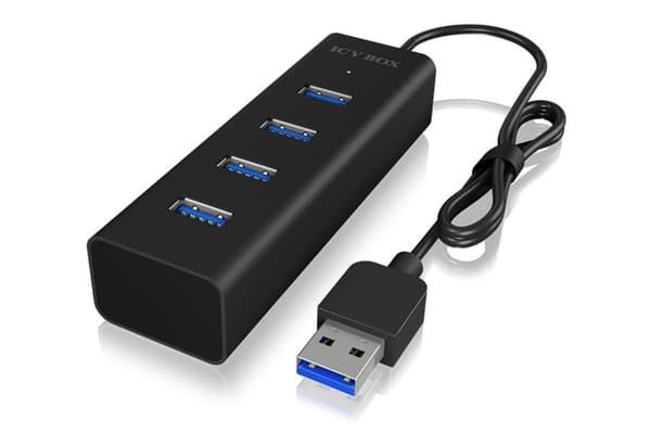 Raidsonic | 4 port USB 3.0 hub | IB-HUB1409-U3