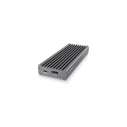 Raidsonic | ICY BOX IB-1817M-C31 - lagerkabinet - NVMe - USB 3.1 (Gen 2) | IB-1817M-C31 Grå