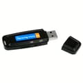 Miniatyrbillede 1 af 3: Diktafon via USB - Sort