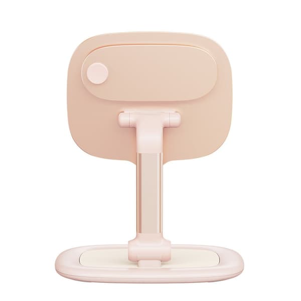 Säädettävä jalusta tabletille ja puhelimelle Seashell Series pinkki