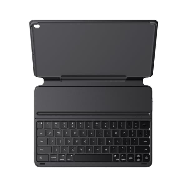 Fodral med tangentbord för iPad 10,2'' 2019-2021 + USB-C-kabel Brilliance Series svart