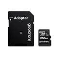 Miniatyrbild 3 av 5: Mikrokort 256GB micro SD XC UHS-I klass 10 minneskort + SD-adapter