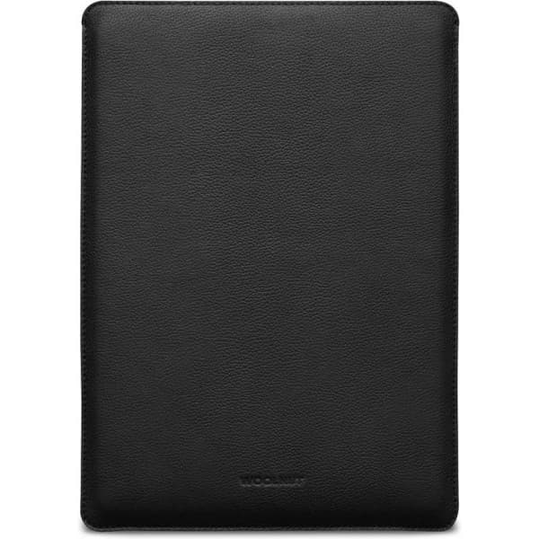 Woolnut Leather Sleeve -beskyttelseslomme 15" MacBook Air, sort
